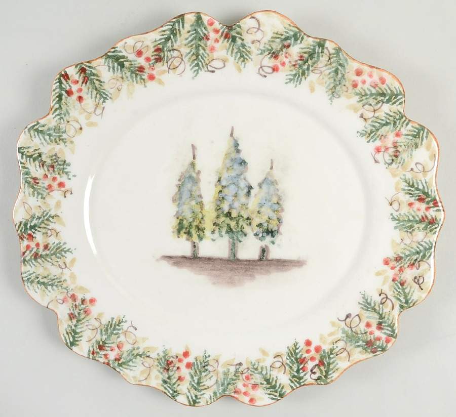 Natale 11" Oval Plate by Arte Italica-1