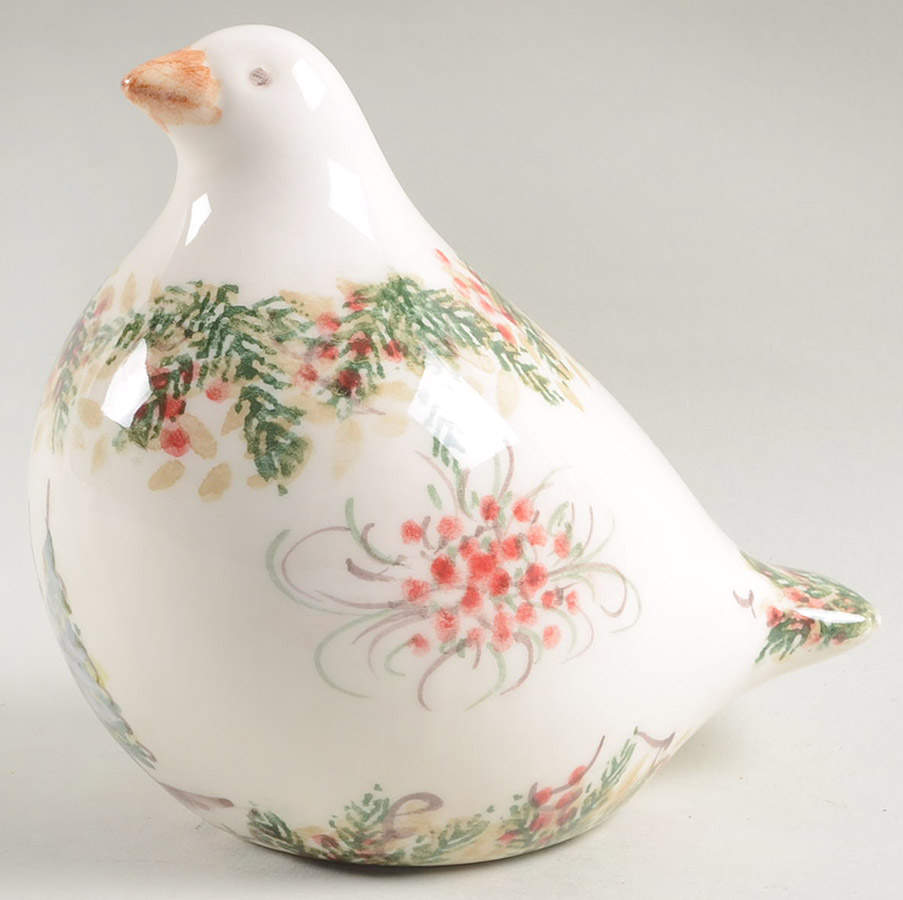Natale Small Bird Figurine by Arte Italica-1