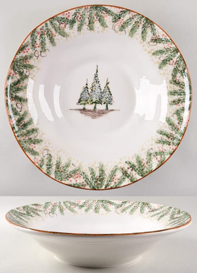Natale 15" Large Salad Serving Bowl by Arte Italica-1