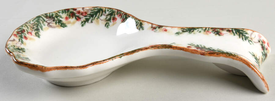 Natale Spoon Rest/Holder (Holds 1 Spoon) by Arte Italica-1