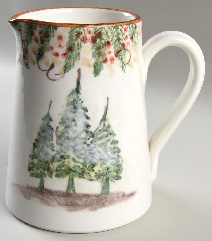 Natale Small Pitcher by Arte Italica-1