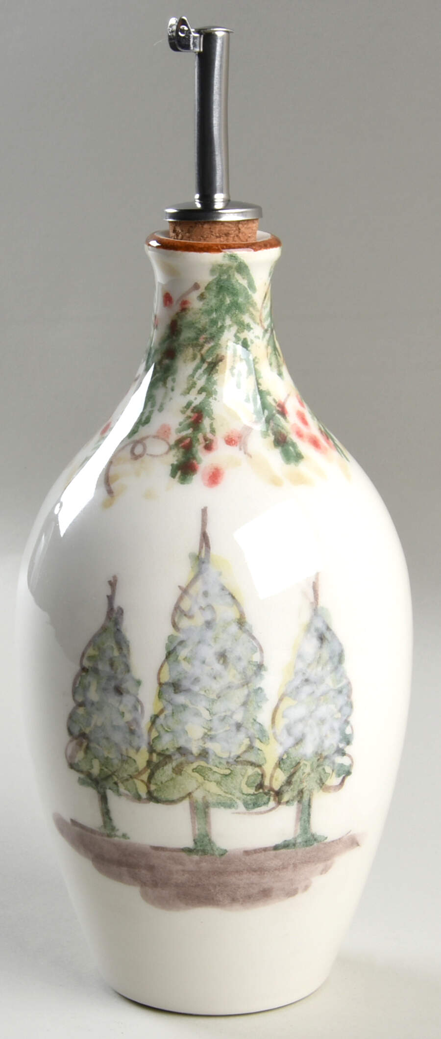 Natale Oil Jar & Drizzle Spout by Arte Italica-1