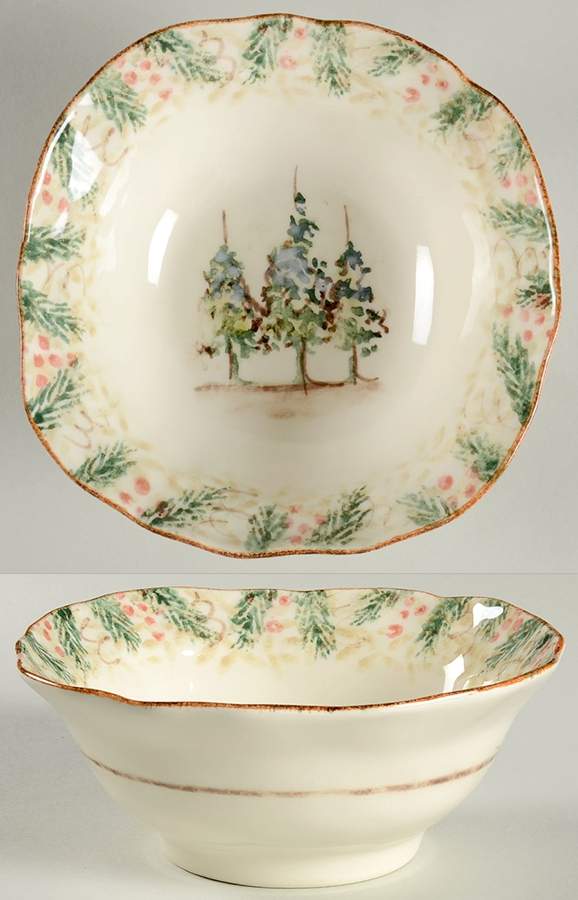 Natale Soup/Cereal Bowl by Arte Italica-1