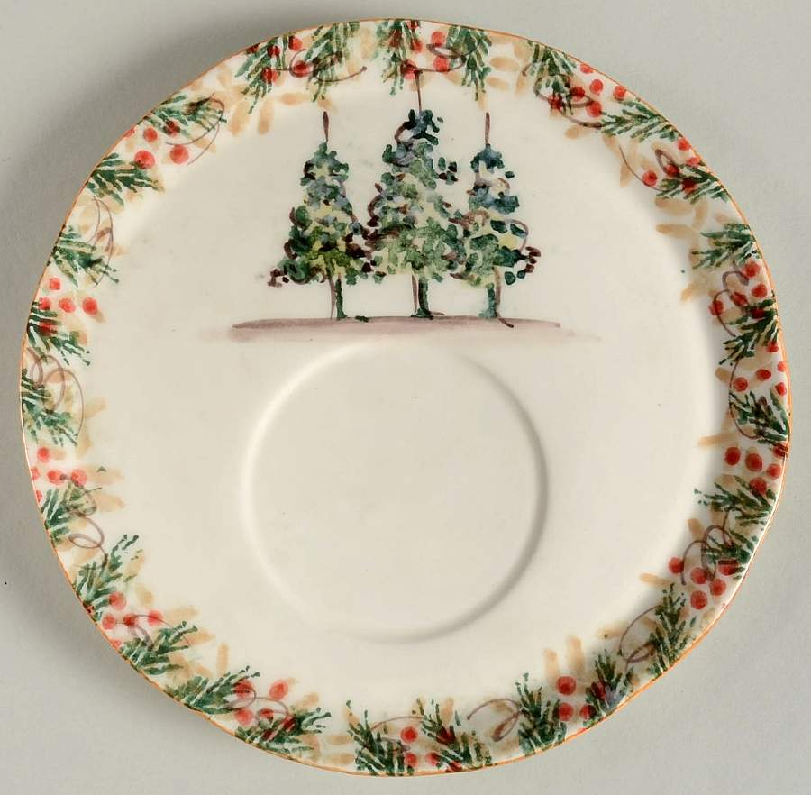 Natale Saucer for Jumbo Cup by Arte Italica-1