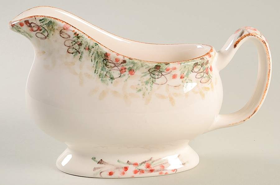 Natale Gravy Boat by Arte Italica-1