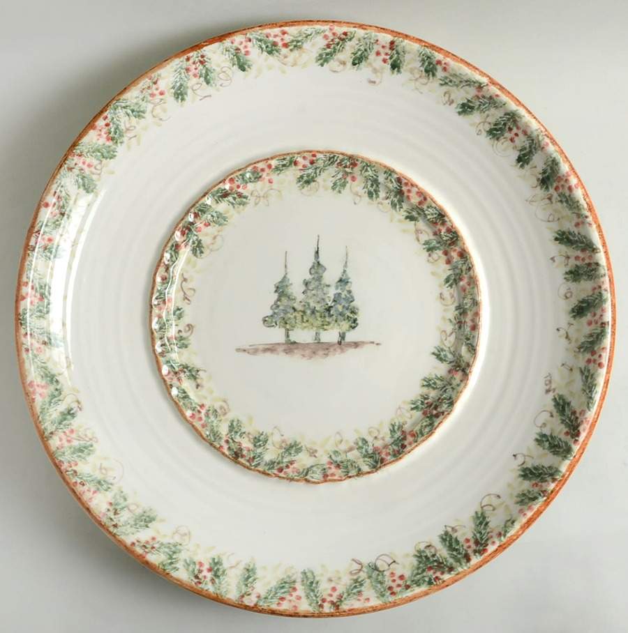 Natale 19" Chop Plate (Round Platter) by Arte Italica-1