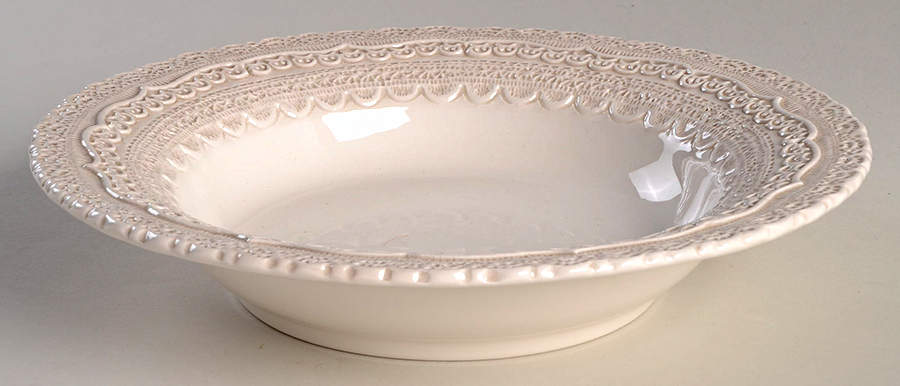 Finezza Cream 9" Individual Pasta Bowl by Arte Italica-1