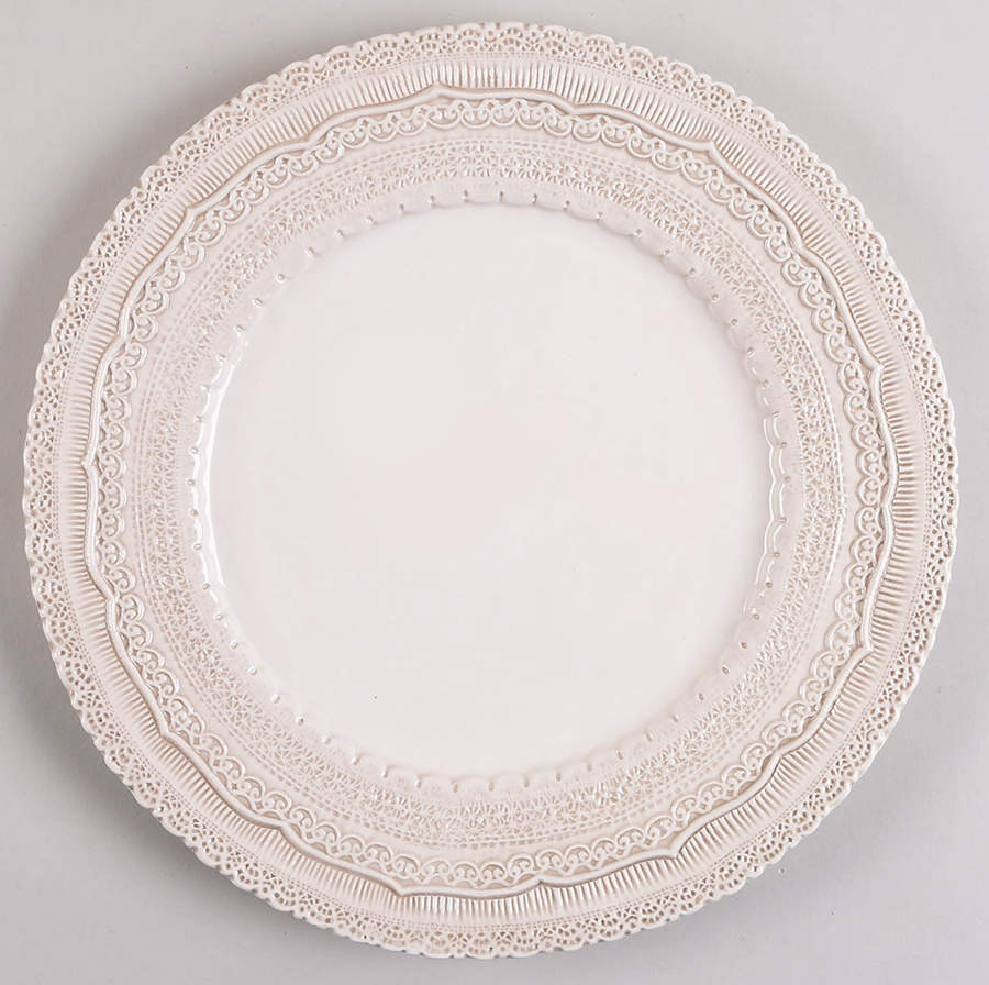 Finezza Cream Service Plate (Charger) by Arte Italica-1