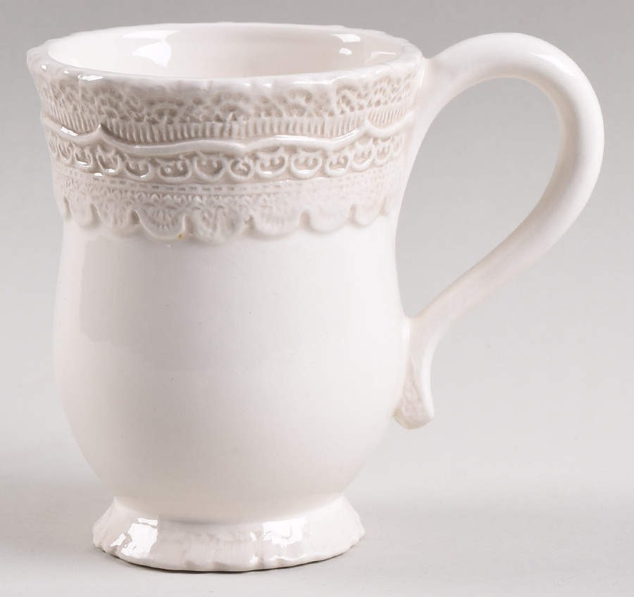 Finezza Cream Mug by Arte Italica-1