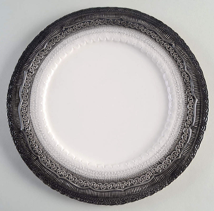 Finezza Cream Service Plate (Charger) by Arte Italica-1