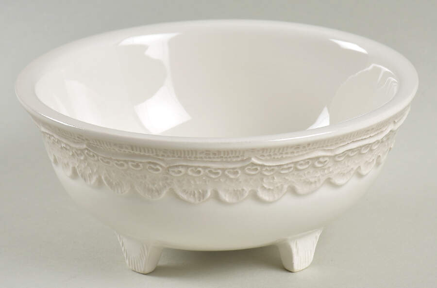 Finezza Cream 5" Round Dish No Lid by Arte Italica-1