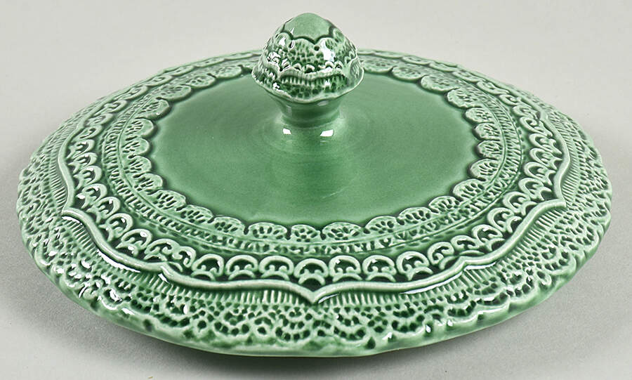 Finezza Cream Lid for 5" Round Dish by Arte Italica-1