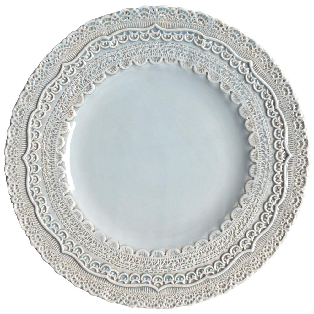 Finezza Blue Luncheon Plate by Arte Italica-1