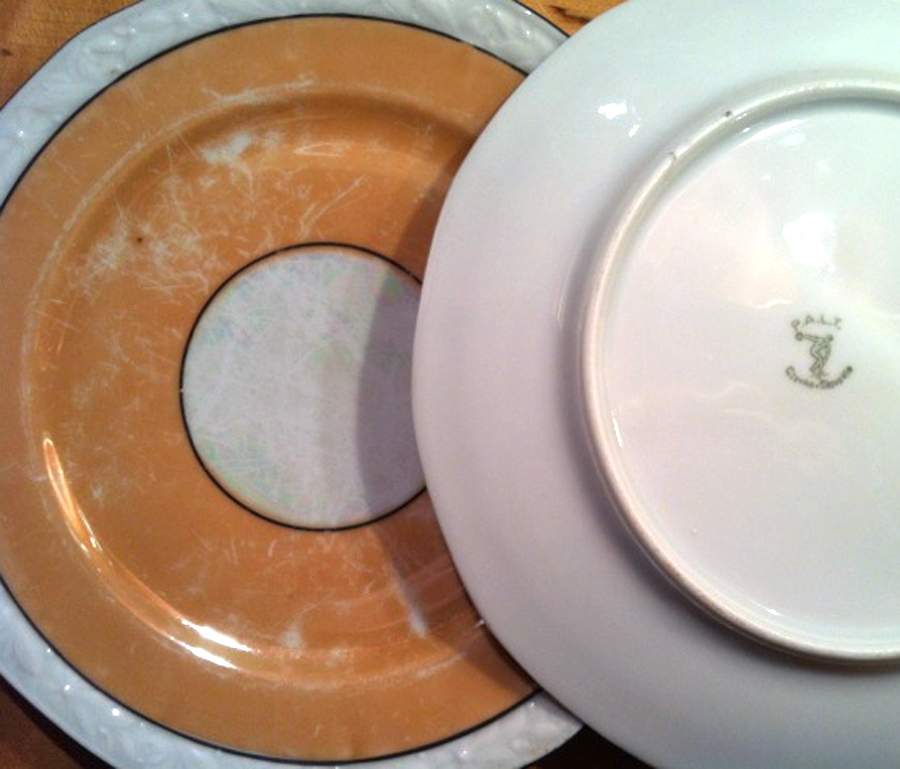 ALZ15 Salad Plate by A Laufer (Czech)-1