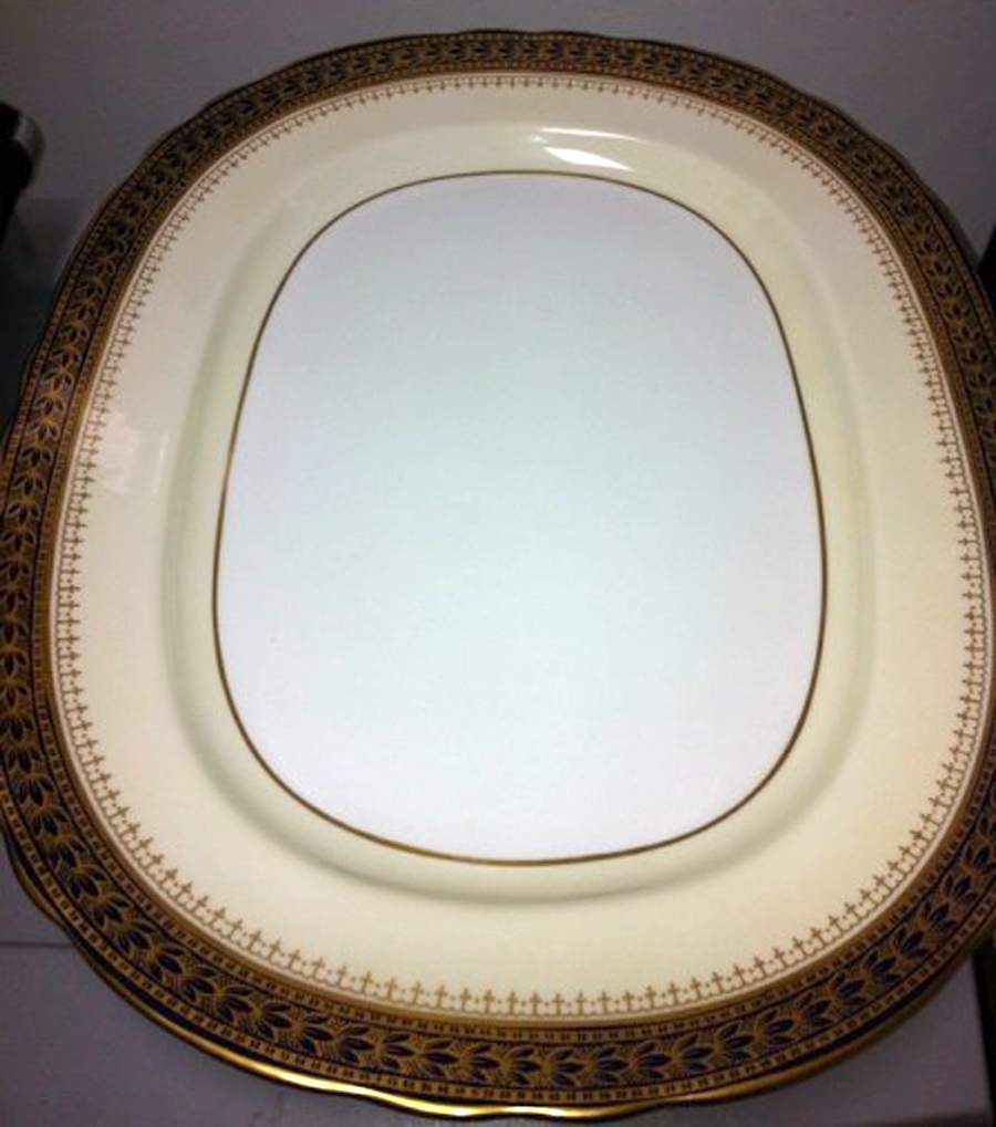7469 15" Oval Serving Platter by John  Aynsley & Sons-1