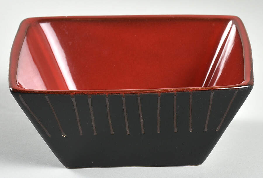 Stonegate Red Soup/Cereal Bowl by American Atelier-1