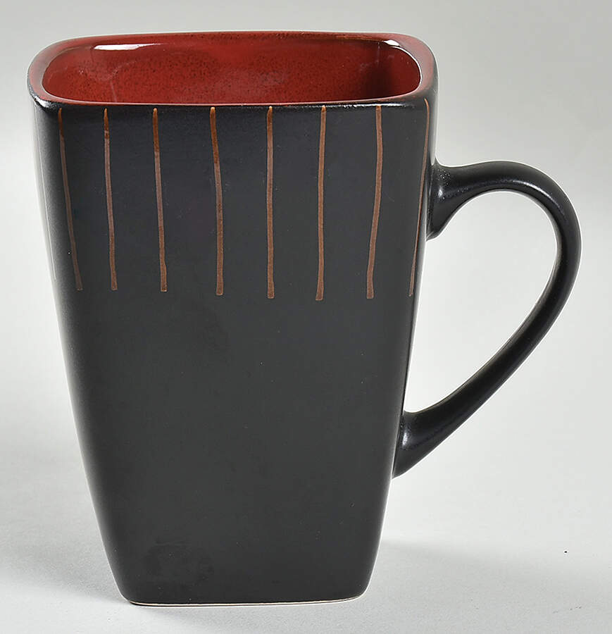Stonegate Red Mug by American Atelier-1