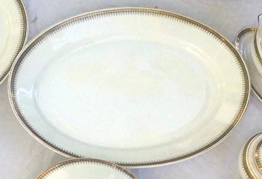 6019 12" Oval Serving Platter by Austria-1