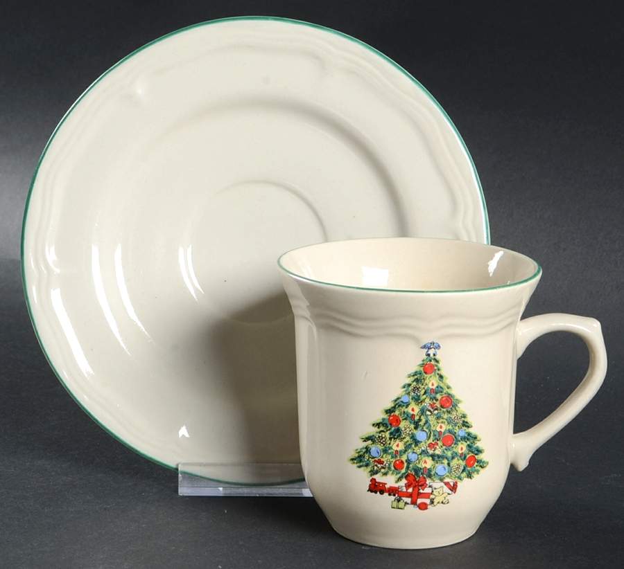 AOI28 Flat Cup & Saucer Set by Alco-1