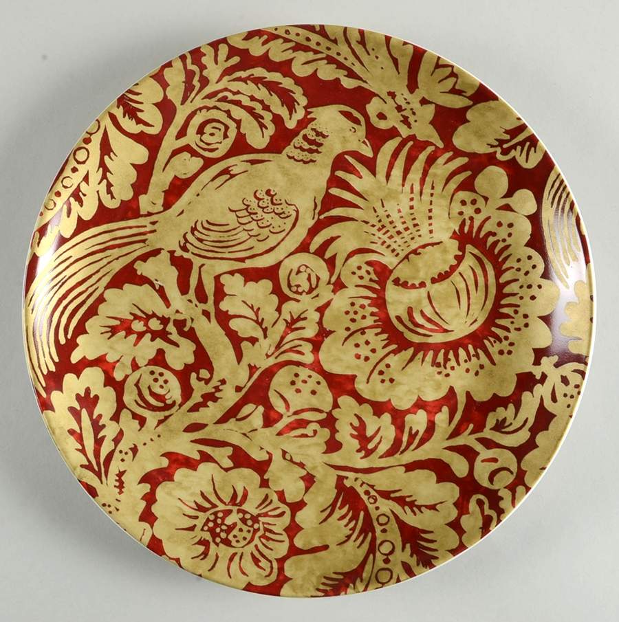 Belorado Red Dinner Plate by 222 Fifth (PTS)-1