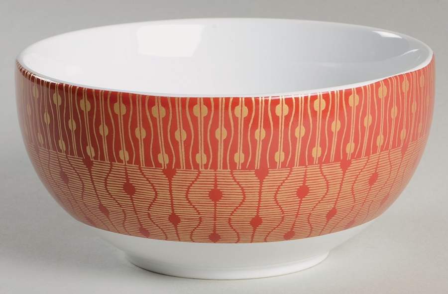 Theorie Red Soup/Cereal Bowl by 222 Fifth (PTS)-1