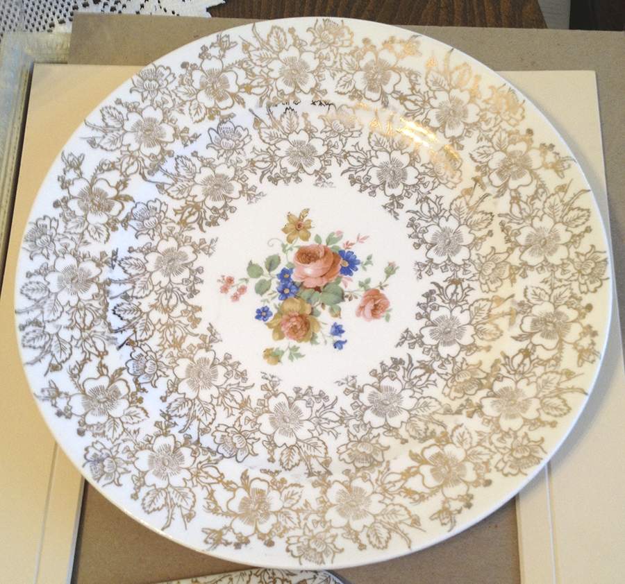 ATA38 Cake Plate by Atlas China Co-1