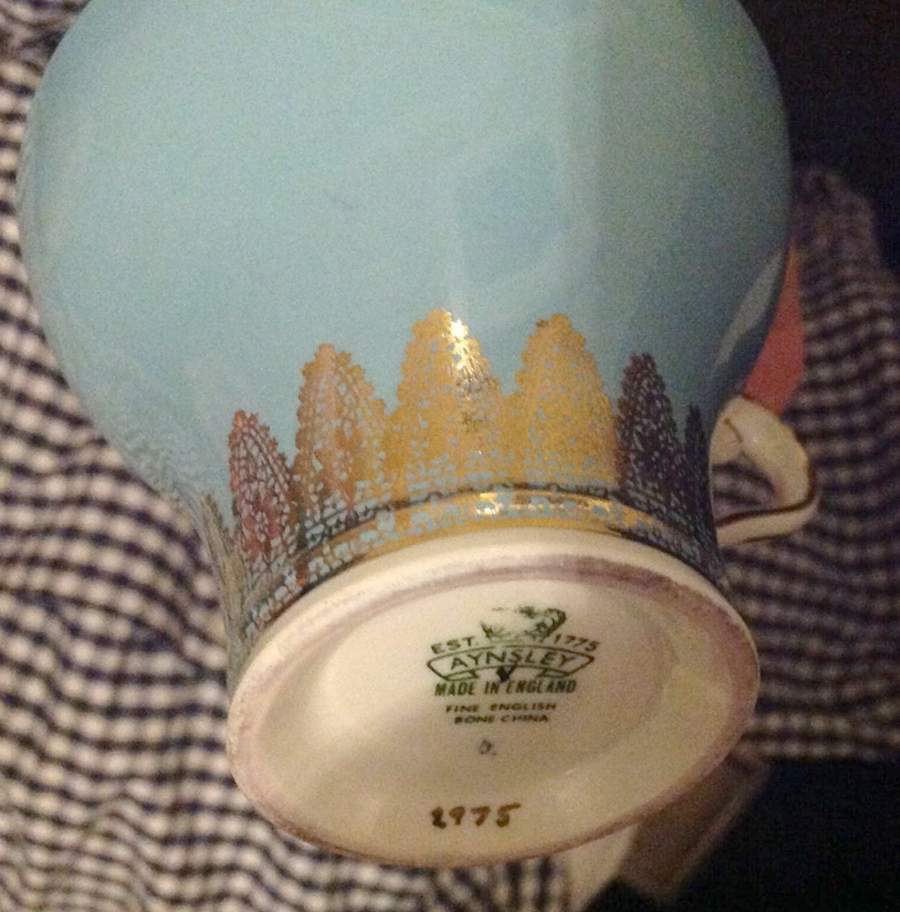 2975 Flat Cup by John  Aynsley & Sons-1