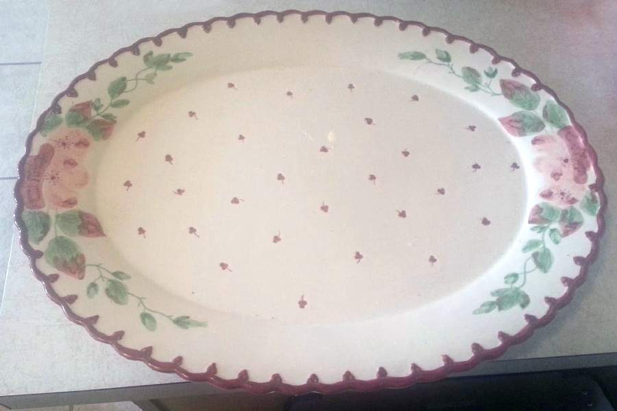 ASL9 14" Oval Serving Platter by Laura Ashley-1