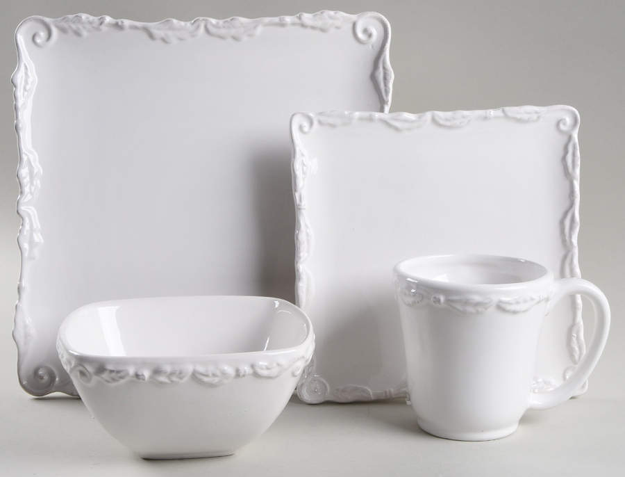 Bianca Wave 4 Piece Place Setting by American Atelier-1