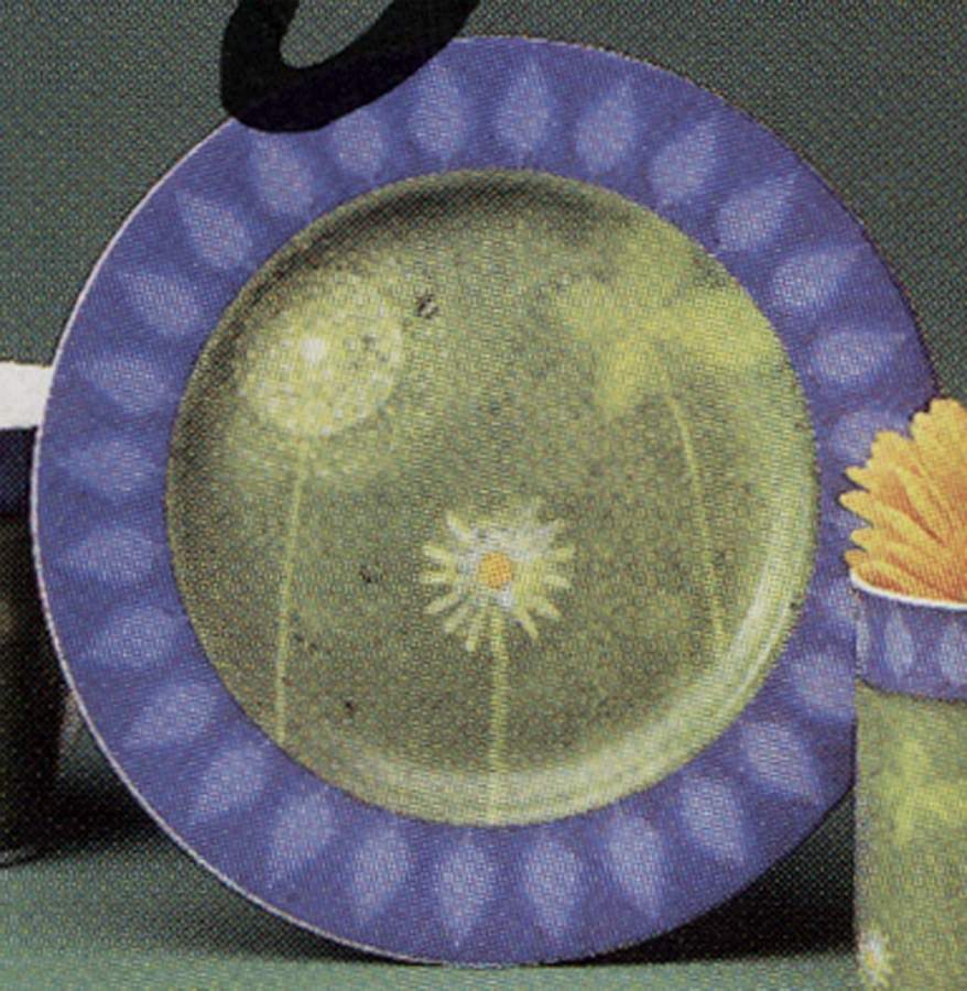 Dandelions Salad Plate by Apropos-1