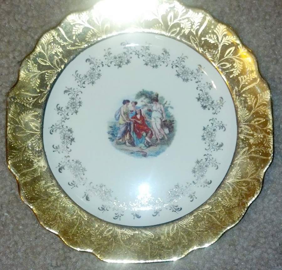 ATS88 Dinner Plate by Atlas China (NY)-1