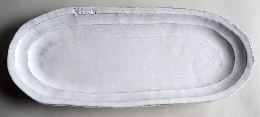 Glenna 15" Oval Serving Platter by Anthropologie-1