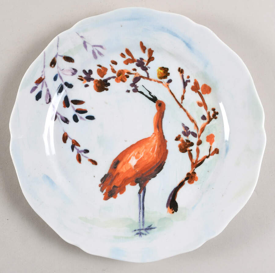 Avian Canopy Salad Plate by Anthropologie-1