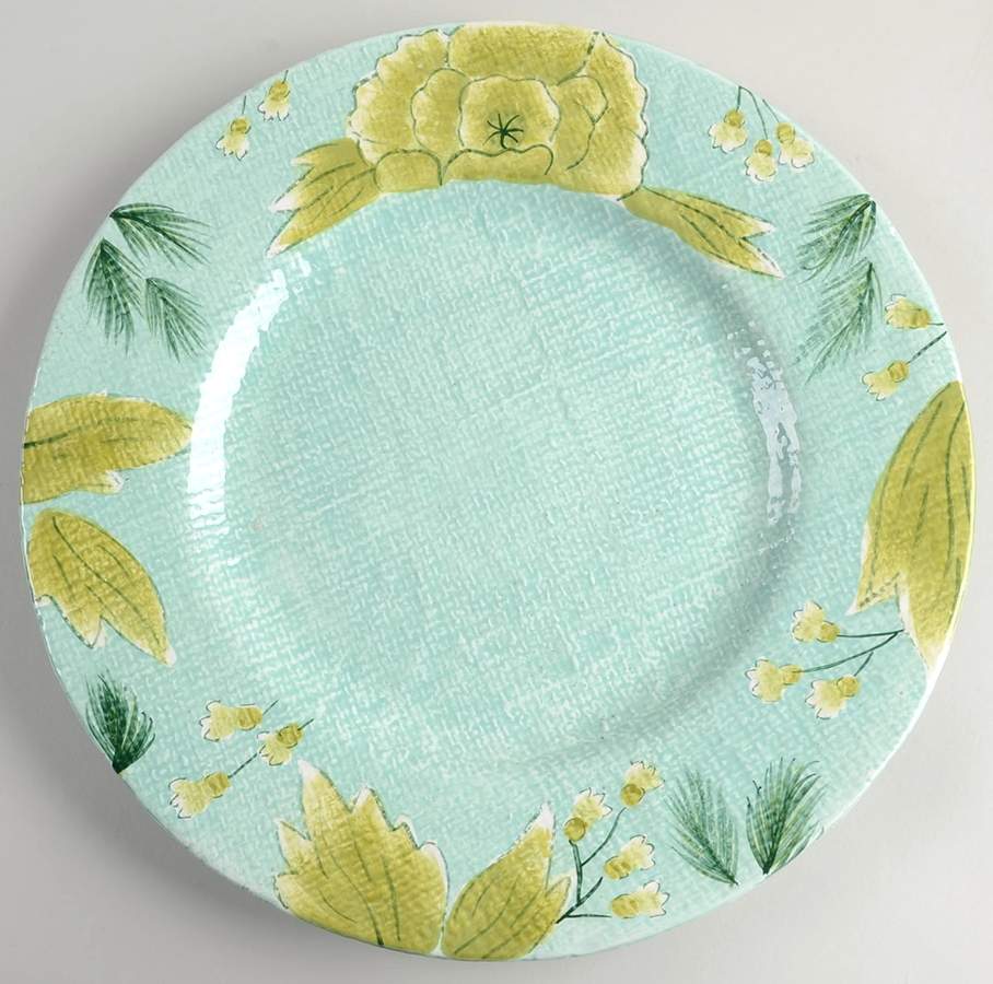 Vintage Florals Dinner Plate by Ambiance-1