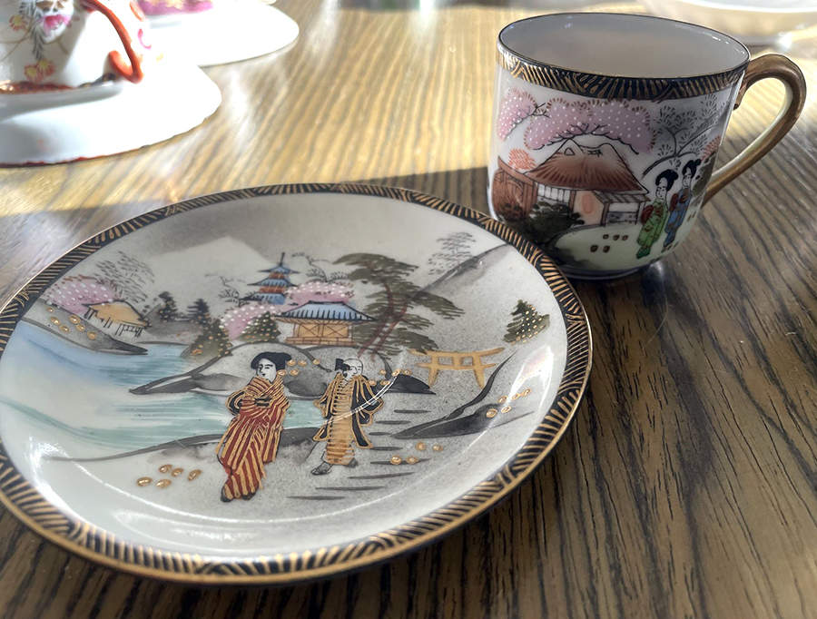 6078 Flat Demitasse Cup & Saucer Set by Ardalt-1