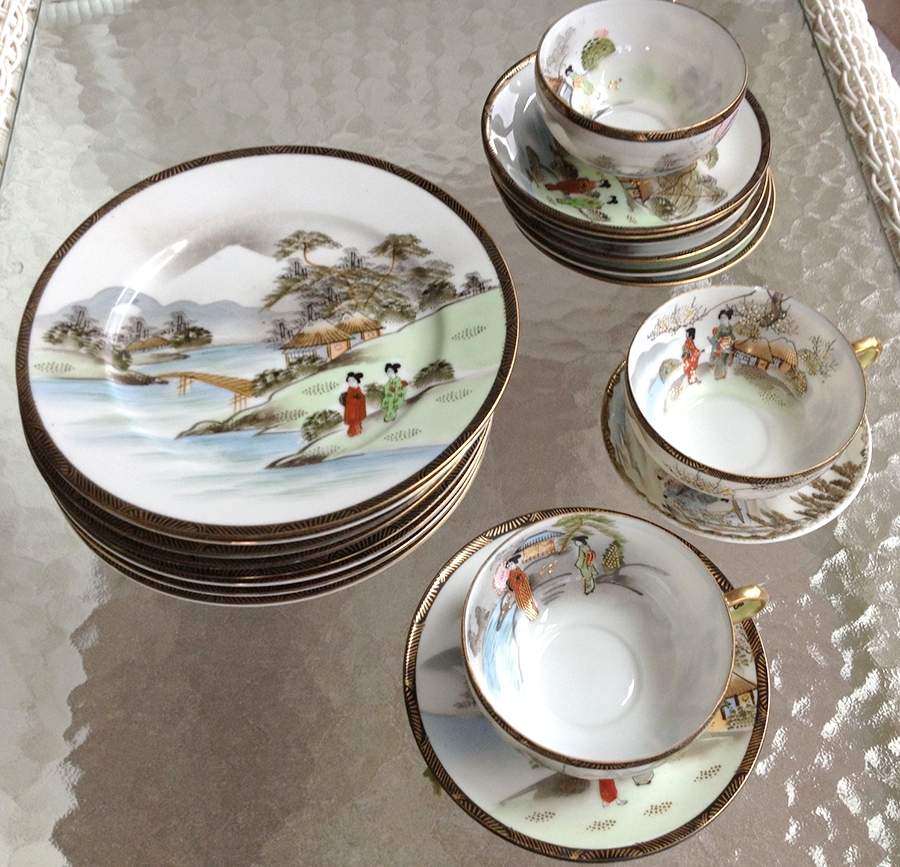6078 Footed Cup & Saucer Set by Ardalt-1