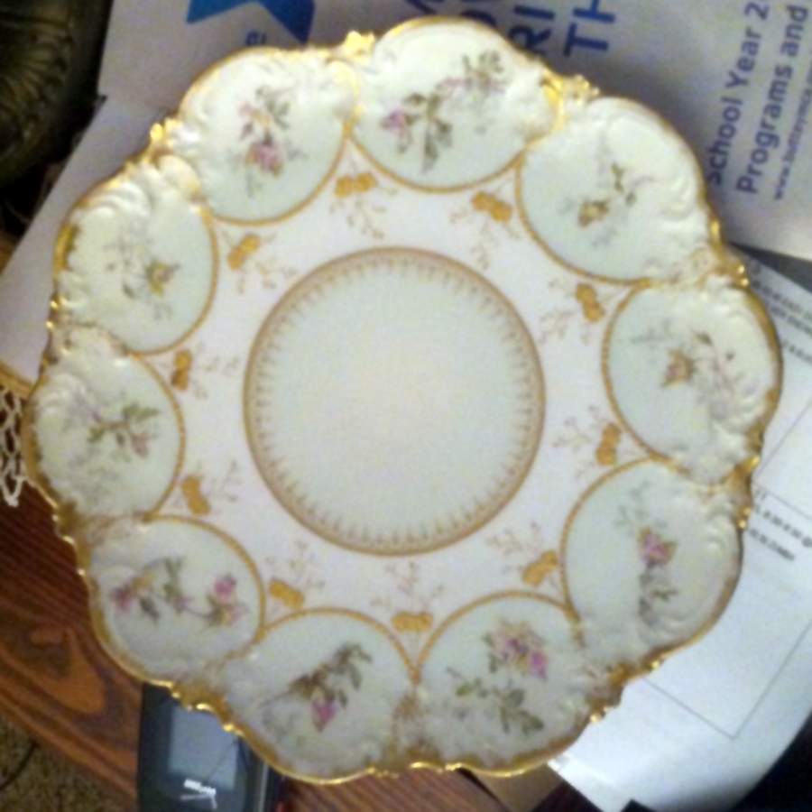 AKF77 Salad Plate by A Klingenberg France-Austria-1