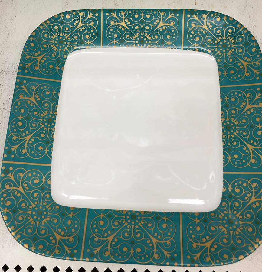 Madrid Green Dinner Plate by 222 Fifth (PTS)-1