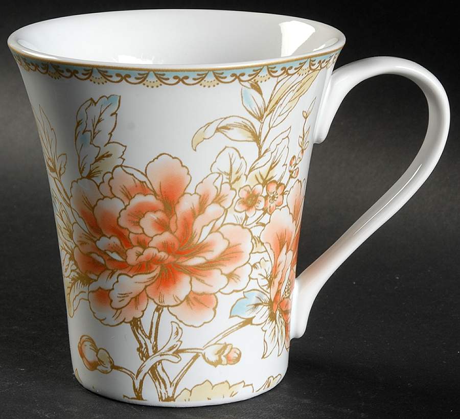 Zoe White Mug by 222 Fifth (PTS)-1