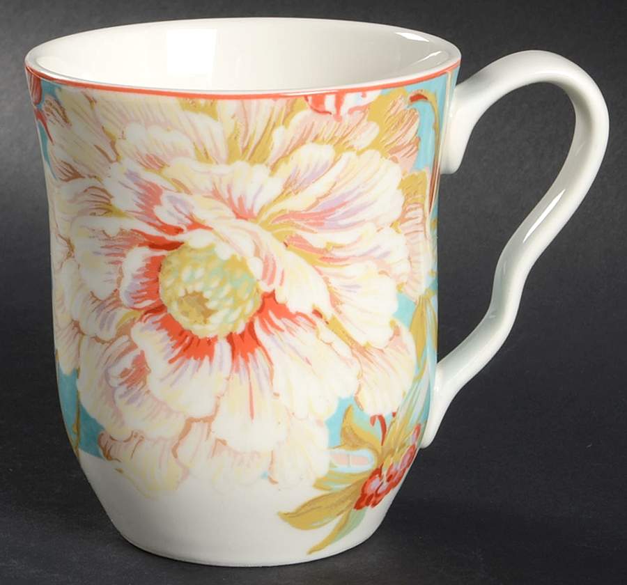 Marley Teal Mug by 222 Fifth (PTS)-1