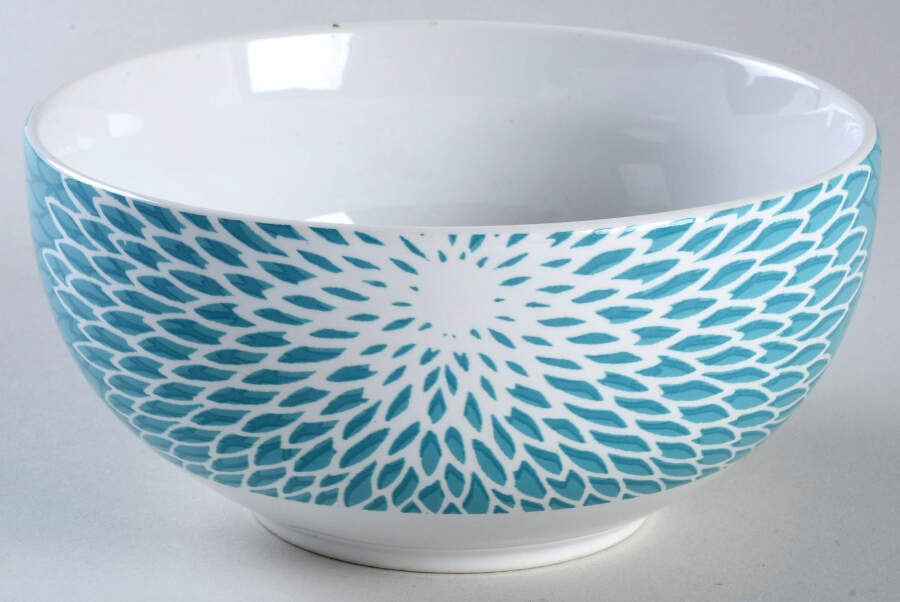 Astor Teal Coupe Cereal Bowl by 222 Fifth (PTS)-1