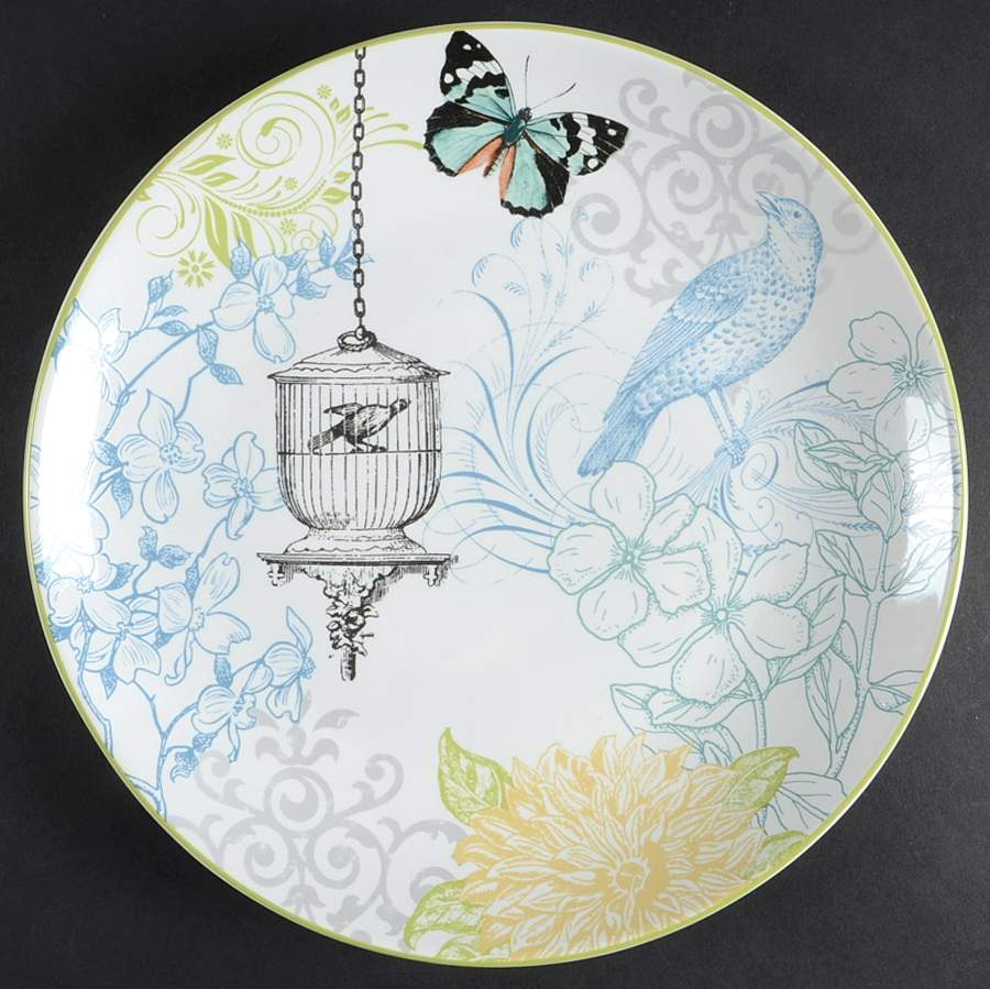 Bergerac Blue Dinner Plate by 222 Fifth (PTS)-1