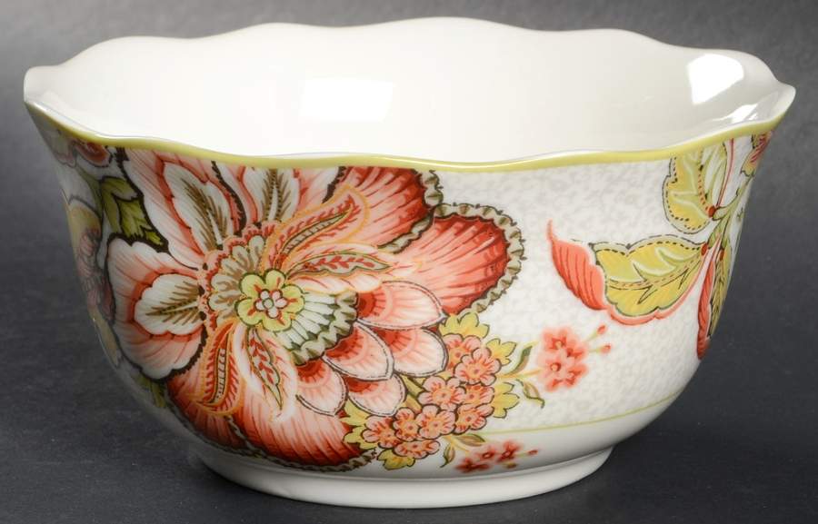 Eliana Red Soup/Cereal Bowl by 222 Fifth (PTS)-1