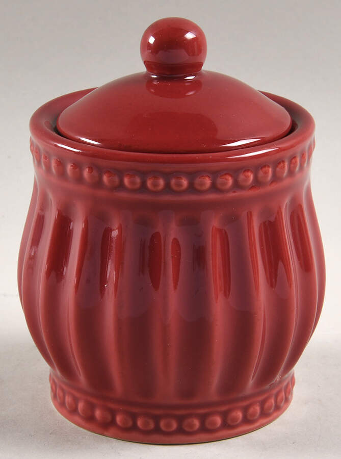 Homestead Sugar Bowl & Lid by At Home America-1