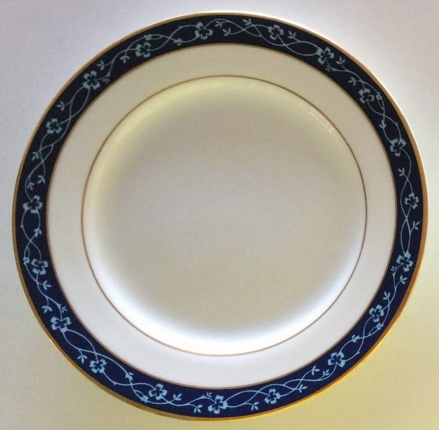 Blue Vine Dinner Plate by John  Aynsley & Sons-1