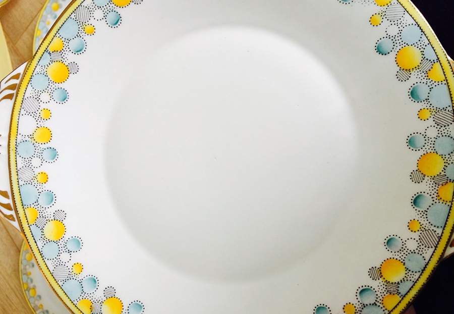 B4863 Handled Cake Plate by John  Aynsley & Sons-1