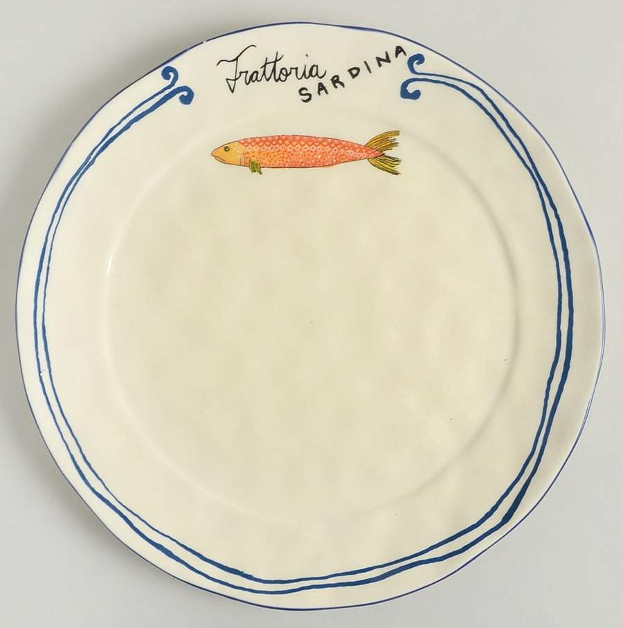 Sardina Dinner Plate by Anthropologie-1