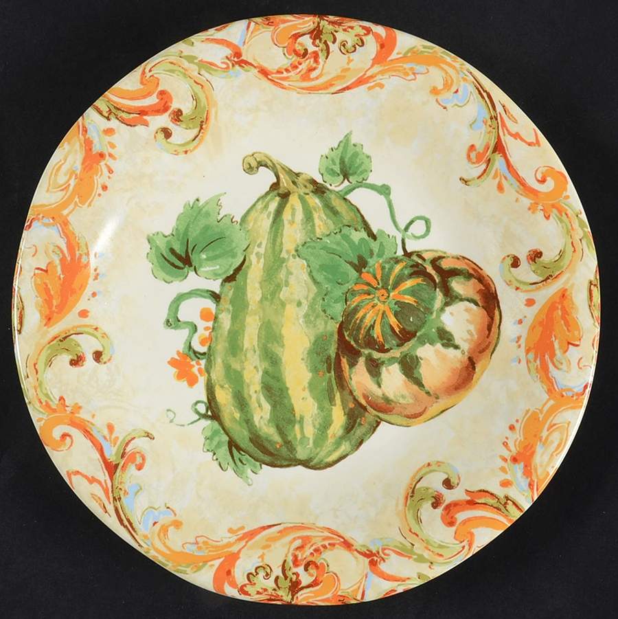 Calabash Salad Plate by 222 Fifth (PTS)-1