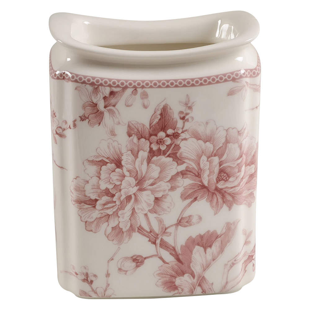 Adelaide Maroon Medium Canister No Lid by 222 Fifth (PTS)-1