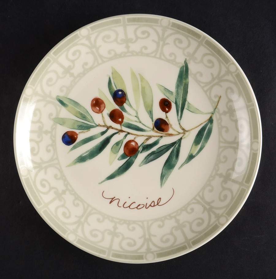Olive Connoisseur Salad Plate by 222 Fifth (PTS)-1